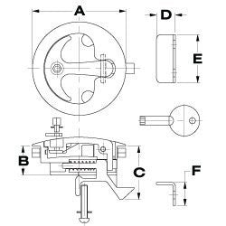 Slam Latch 2" LOCKING Boat Stainless Steel Hardware