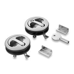 Slam Latch 2" LOCKING Boat Stainless Steel Hardware