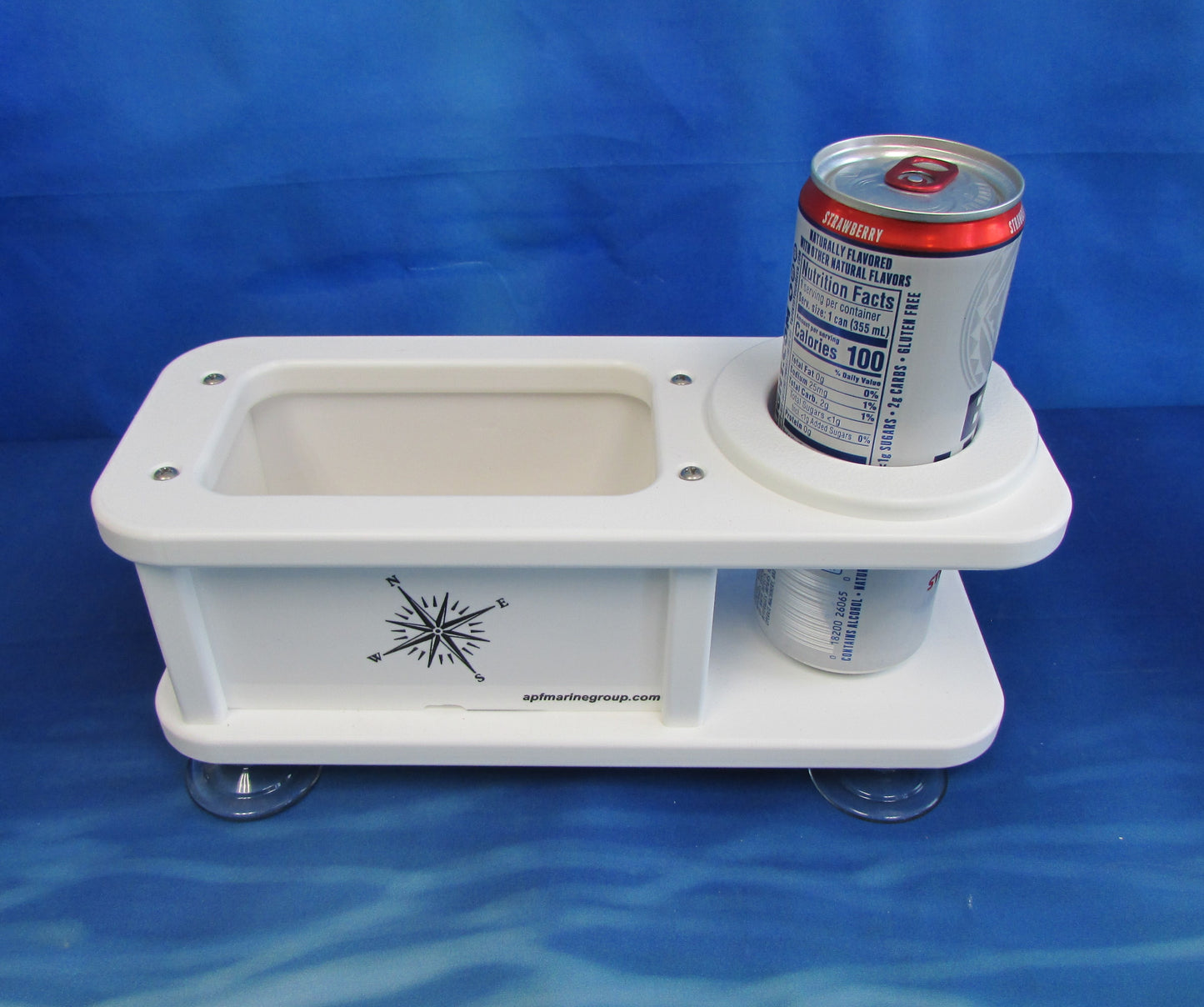 Beverage Holder with Standard Catchall Storage